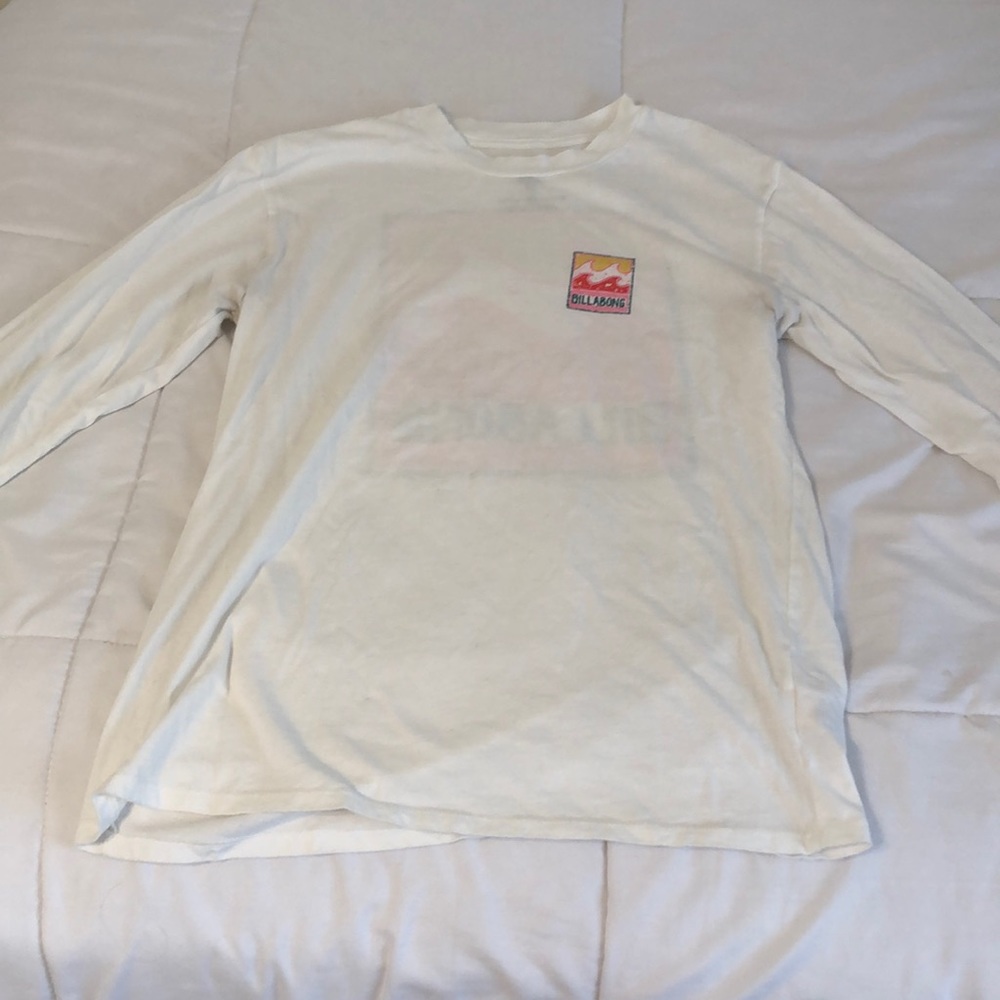 White Billabong Tee